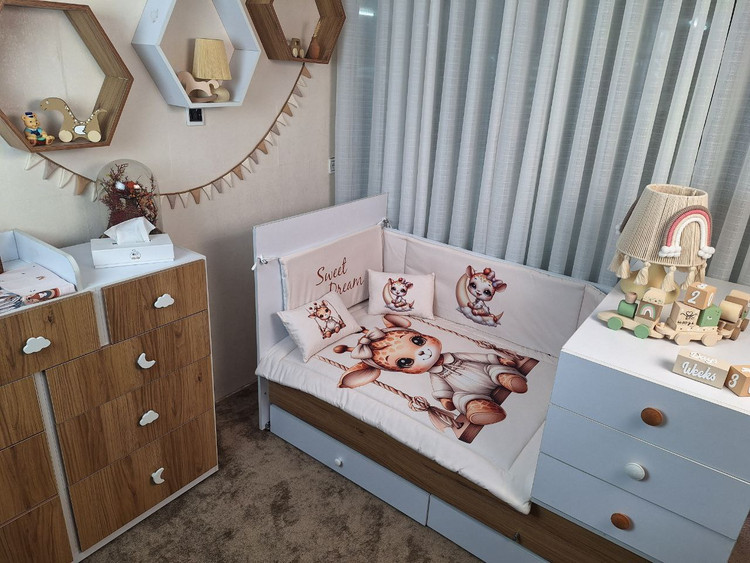 روتختی نوزادی طرح زرافه