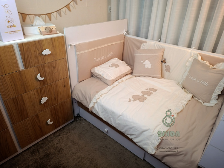 سرویس روتختی نوزادی گلدوزی طرح فیل