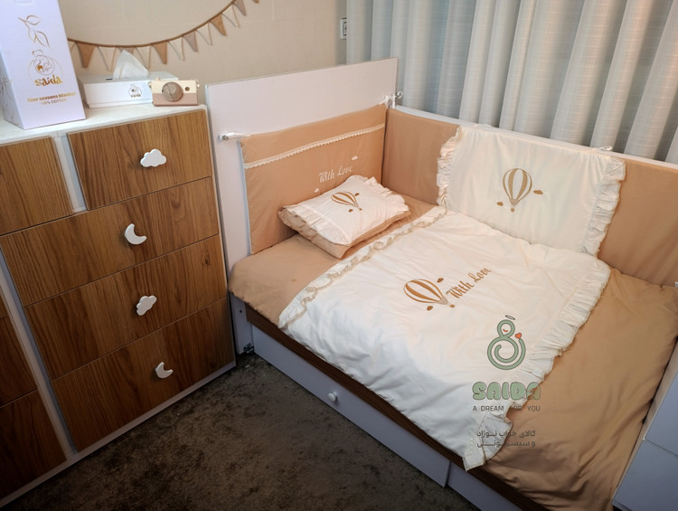 سرویس روتختی نوزادی گلدوزی طرح بالن