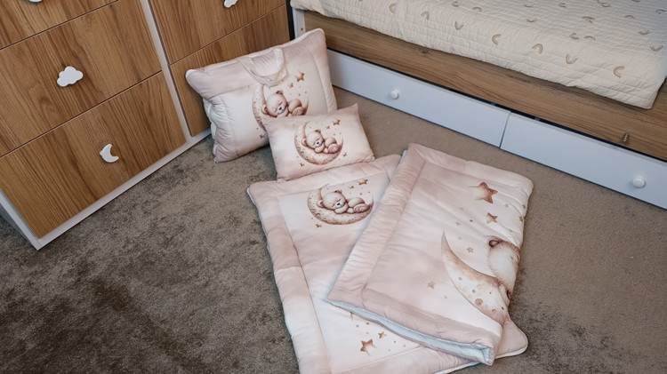 سرویس خواب سه تیکه مسافرتی طرح خرس طلایی