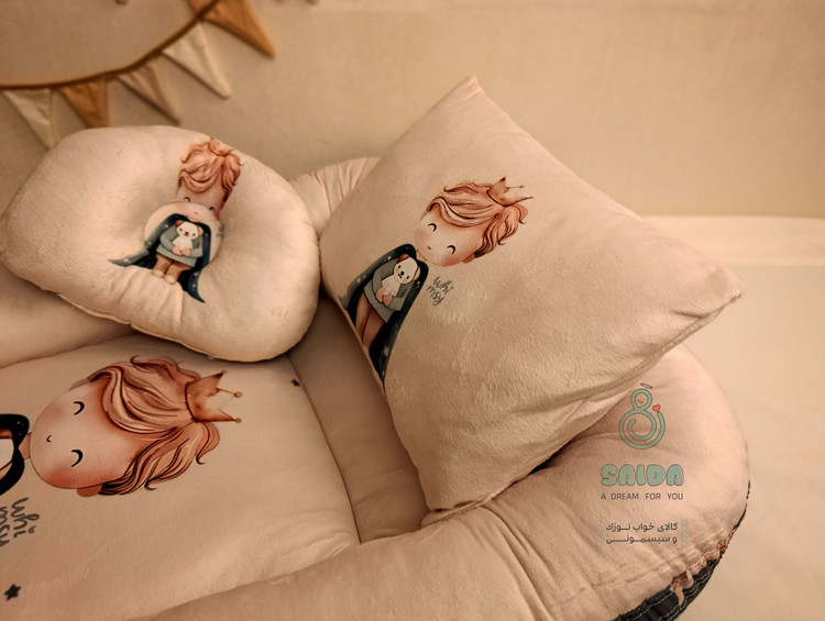 تشک گارددار نوزاد(غلط گیر) طرح شازده کوچولو
