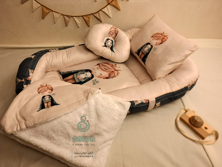 تشک گارددار نوزاد(غلط گیر) طرح شازده کوچولو