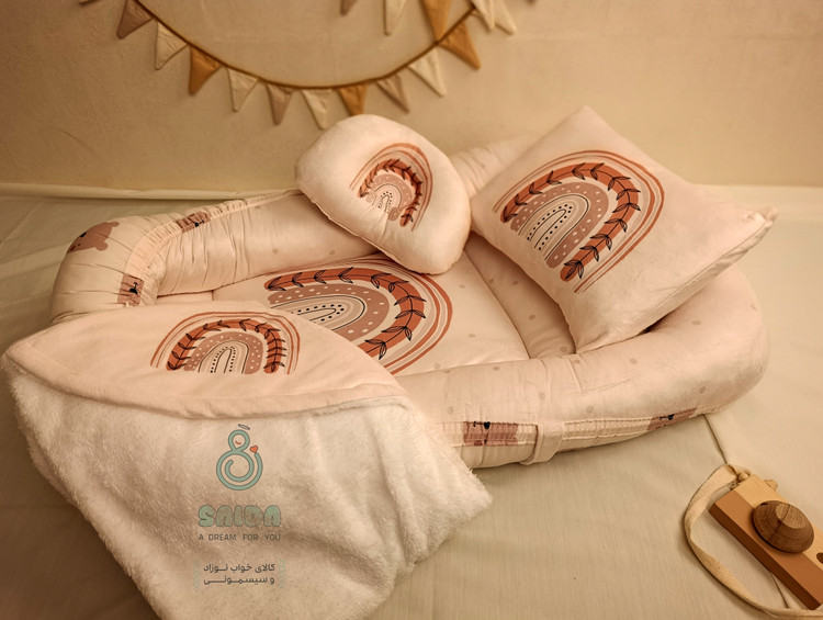 تشک گارددار نوزاد(غلط گیر) طرح گندم