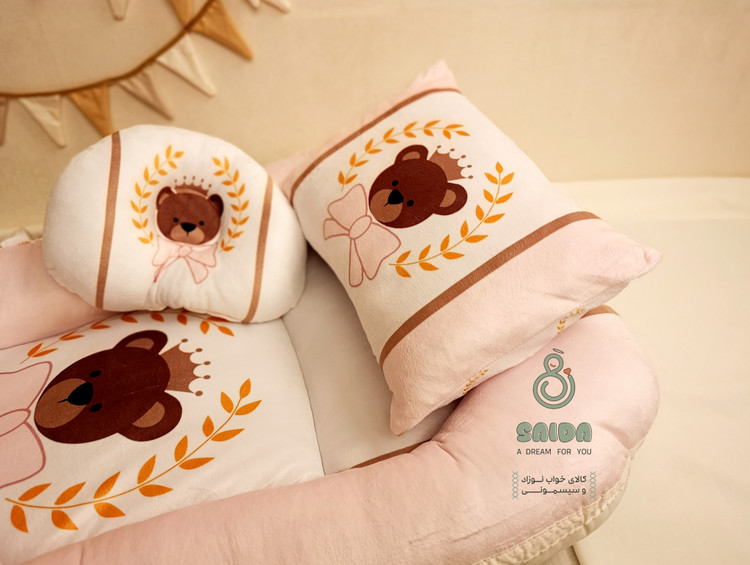 تشک گارددار نوزاد(غلط گیر) طرح تدی