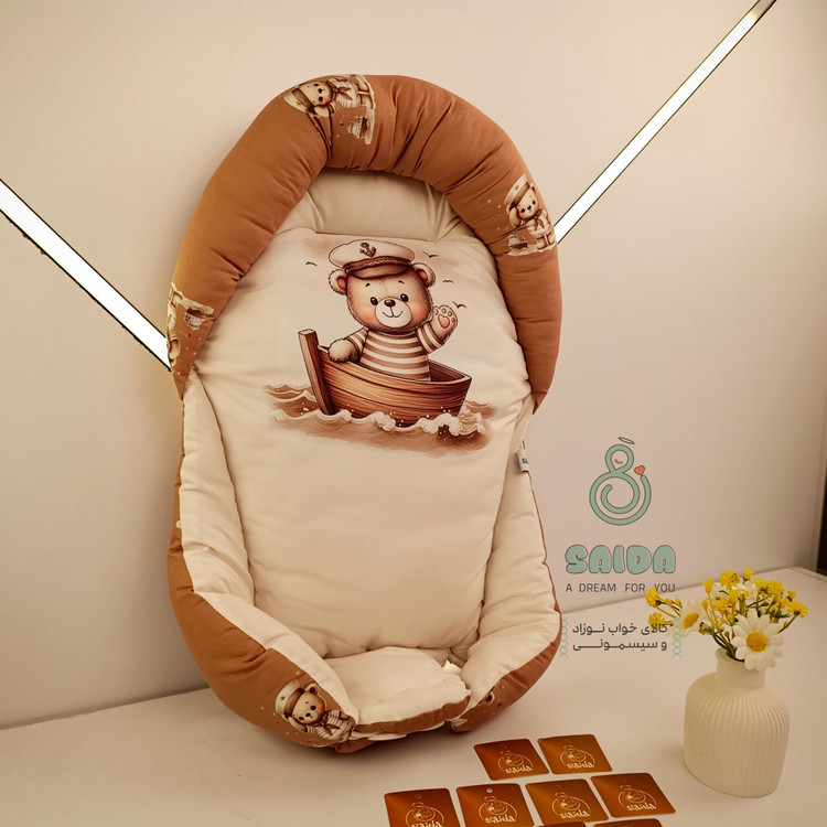 آغوشی (قنداق سوئیسی) طرح خرس ملوان