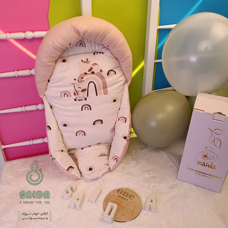 آغوشی (قنداق سوئیسی) طرح زرافه