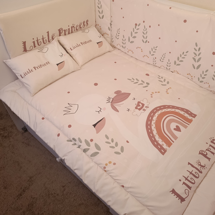 روتختی نوزادی طرح پرنسس و قو